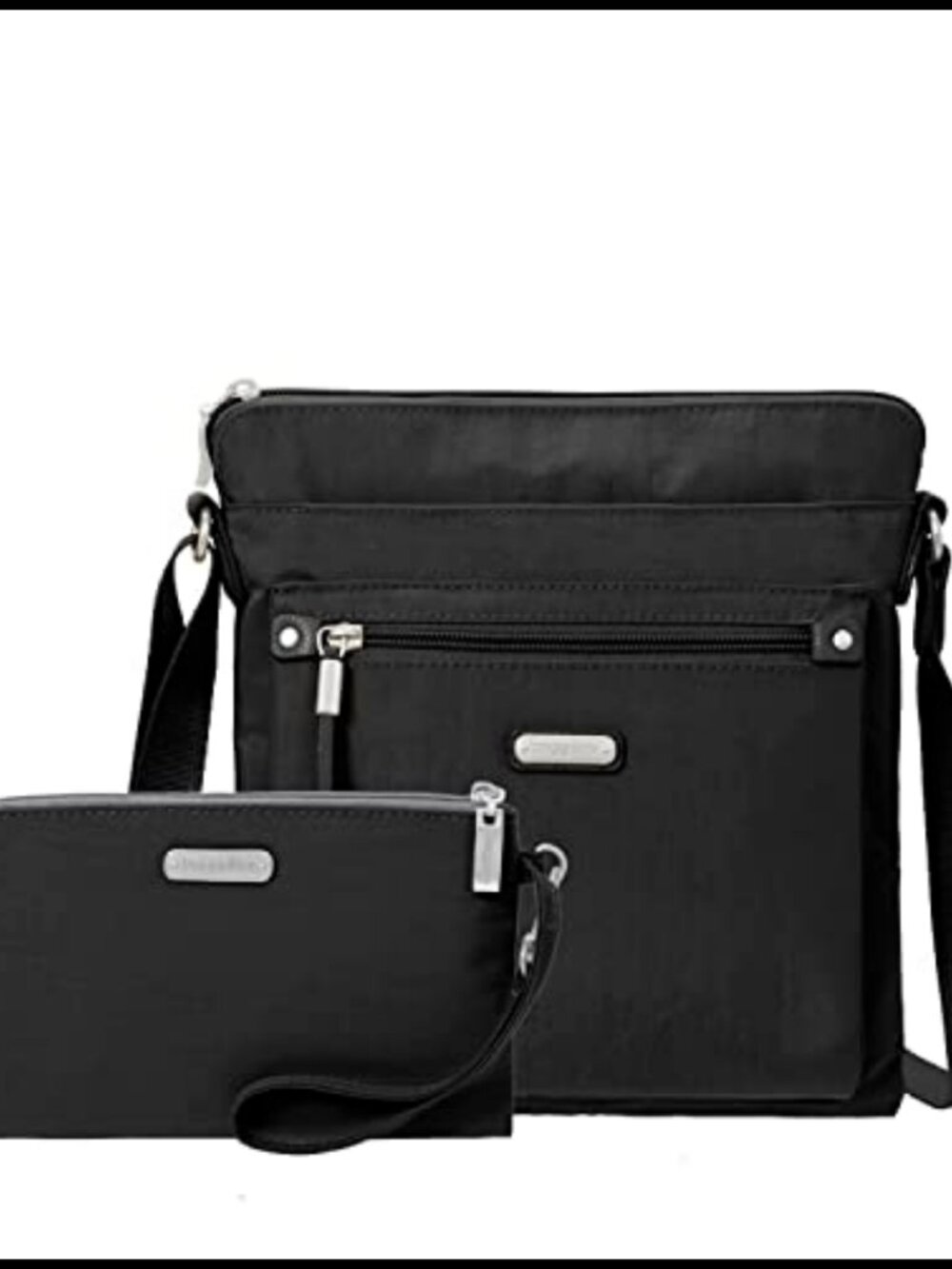 Baggallini Go Bagg RFID Wristlet Water-Resistant Crossbody Bag
